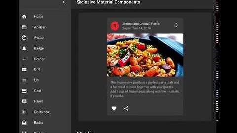 Skclusive Blazor MaterialUI Documentation App