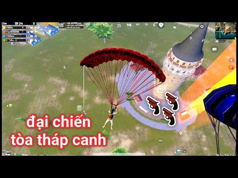 PUBG Mobile – Trải Nghiệm Tòa Tháp Canh 100% Có Flare Gun | Cuộc Đấu Sniper Cực Phê