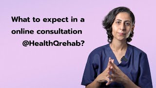What to expect in a online consultation with Healt rehab