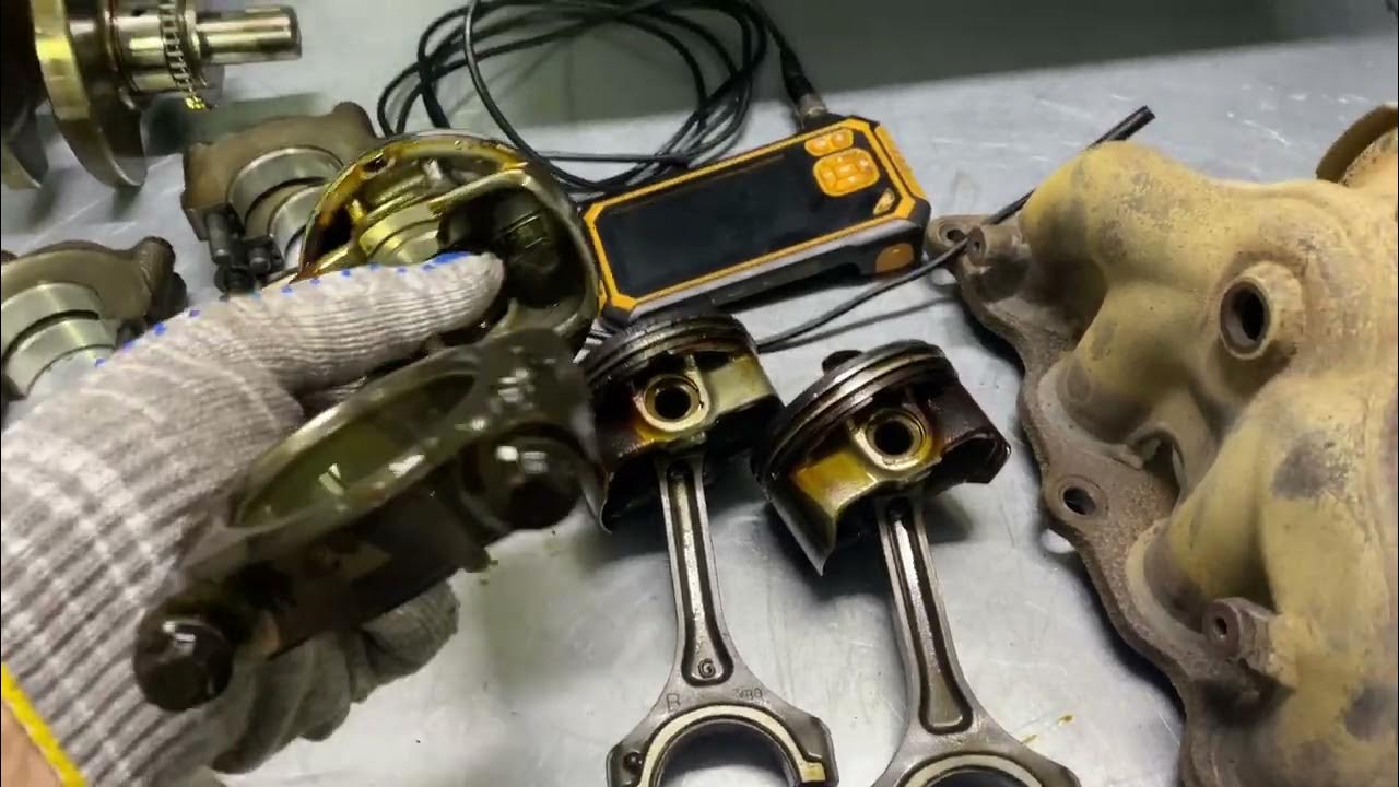 Киа Оптима 2.4 G4KJ.Большой расход масла.Устранение основных болячек ...