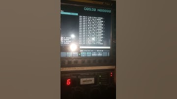 oil groove program cnc fanuc machine