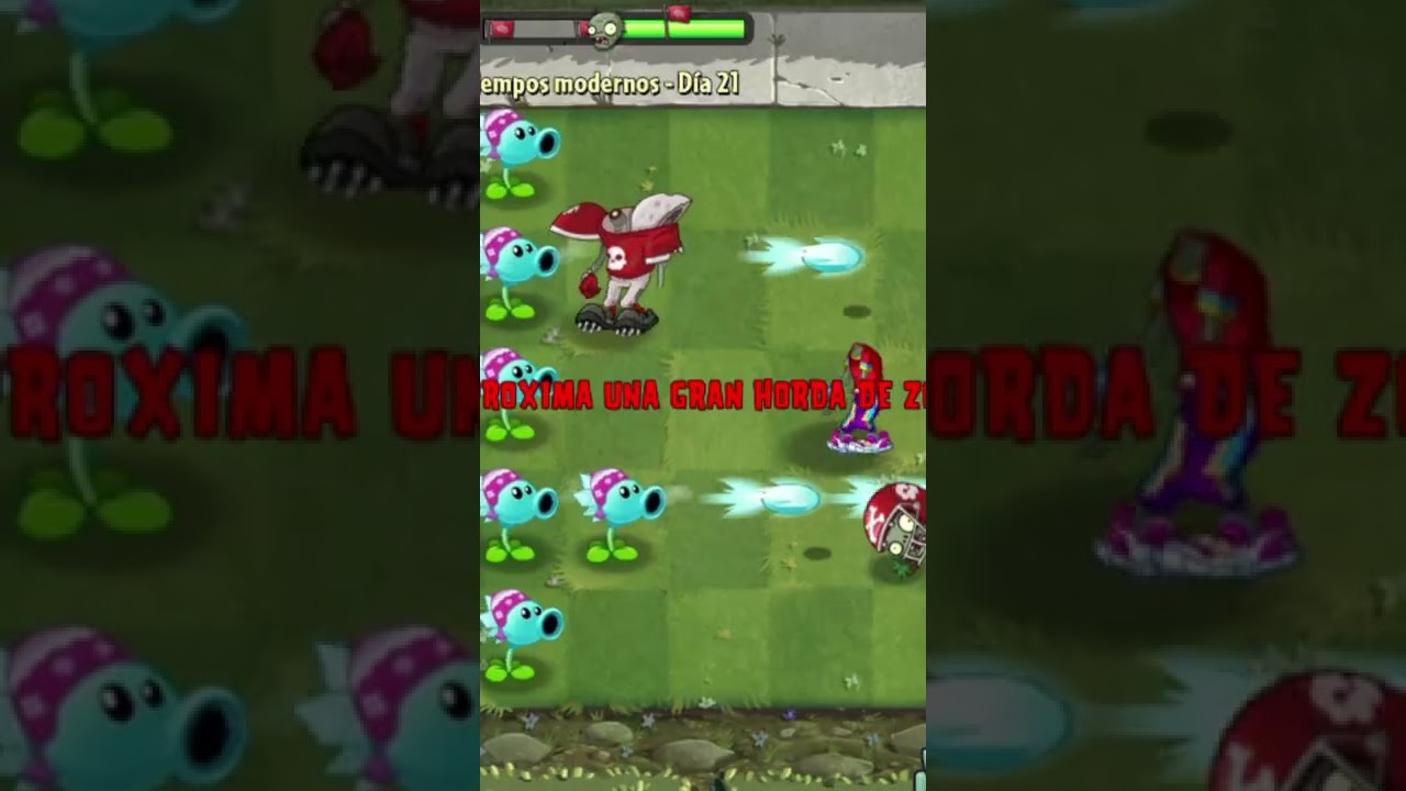 SOLO USO PLANTAS DE HIELO EN PLANS VS ZOMBIES 2 - YouTube