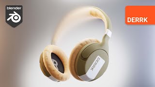 Product Design in Blender: Headphones [Full Process] screenshot 5