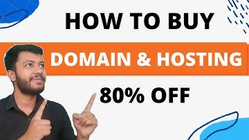 How To Buy Domain Name and Hosting From Milesweb in HINDI | Process Of Buying Web Hosting