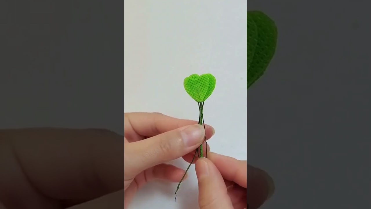 Handmade four leaf clover | GOOD LUCK