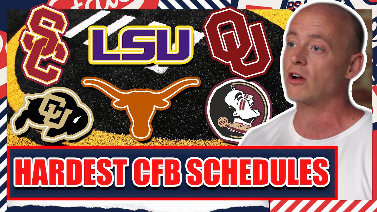 CFB's Toughest Schedules In 2026 - Josh Pate's College Football Show ...