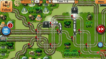 Train Track Maze 2 Long Train - Train Game - Android Gameplay #93