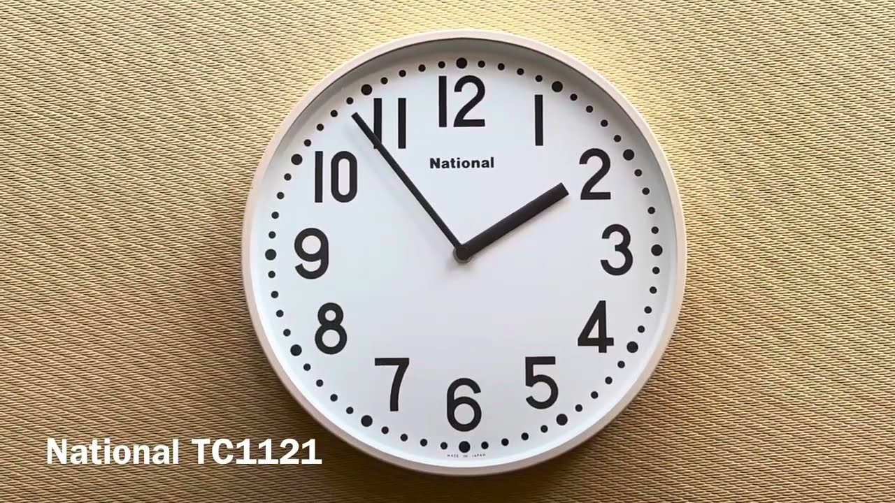 ナショナル TE-3116 掛時計#5・National 2025年最新】ナショナル 電気
