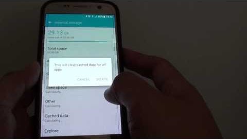 Samsung Galaxy S7: How to Clear Cache Data of All Apps