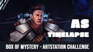 The Individuals - As Timelapse / Box of Mystery Challenge - Artstation & Lightbox Expo