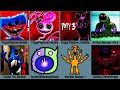 Poppy Playtime Mobile 1+2+3 - ALL JUMPSCARES ,Sir Ban Monster Life 6, Hunter Tim, Banban 6,Syringeon