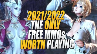 The ONLY Free to Play MMORPGs I Recommend Playing in 2022