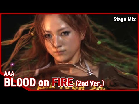 AAA BLOOD On FIRE 2nd Ver Stage Mix 