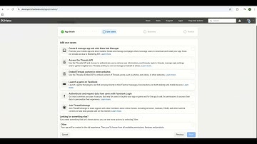 Create an App inside facebook developer account.