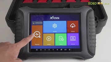 Xtool X100 Pad 3 Read the EEPROM data and Update