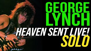 GEORGE LYNCH Heaven Sent Live! | Guitar Solo Lesson [DOKKEN]