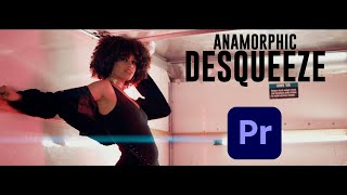 Beginners Guide On How to Desqueeze Anamorphic Footage // Sirui Anamorphic