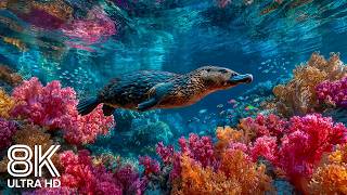 DREAM AQUARIUM 8K ULTRA HD Aquarium Video - Tropical Reef Fish - Relaxing Music for Deep Sleep