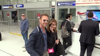 EXCLUSIVE: Rocco Siffredi arriving at Cannes airport for the festival