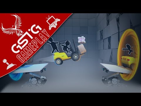 Bridge Constructor Portal [GAMEPLAY] - XONE