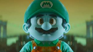 Super Mario Pops Out Of A Portal Almost Hits A Car? Sponsored Bygamavision Csupo Effects