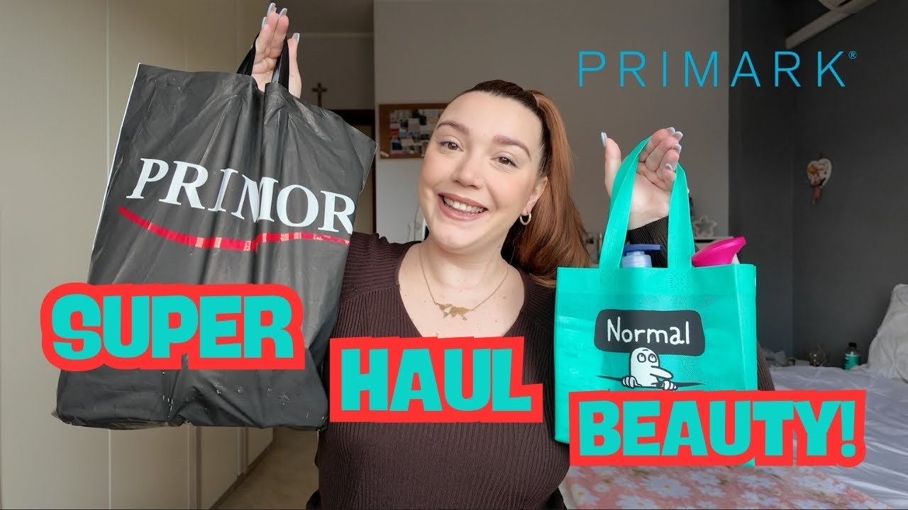 SUPER HAUL BEAUTY 🛍️🧖🏻‍♀️ Primor, Primark e Normal ✨🎀