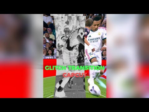 Tutorial on Glitch swipe transition in capcut || 4k