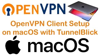 OpenVPN client setup on macOS with TunnelBlick software screenshot 5