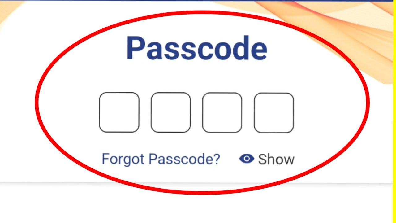 Bhim App Passcode Forgot || How To Reset Passcode In Bhim App - YouTube
