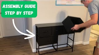 Assembly Guide | ANTONIA Dresser for Bedroom | Entry Way Storage Shelf | TV Stand #productreview