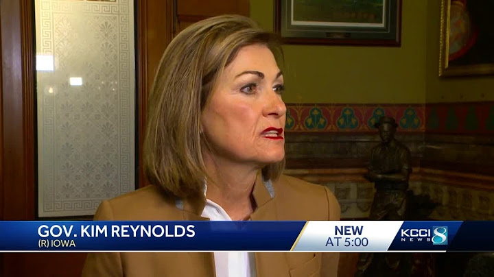 'A sad day for America': Gov. Reynolds says Trump charges are politically motivated