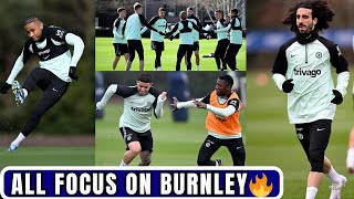Palmer, Nkunku And Cucurela Joins Chelsea Training Ahead Of Burnley! Chelsea News