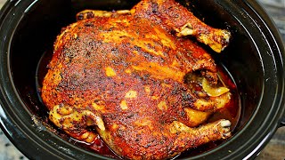 Lemon Garlic SLOW COOKER Roast Chicken – RecipeTin Eats