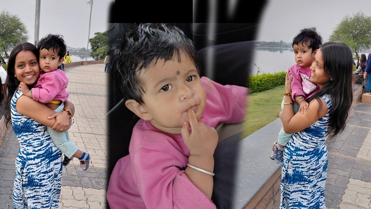 आज मोर भतीजी ला लाये हन घुमाये बर #vlog2025 #prayagQueen 