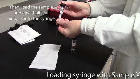 GC, GCMS, HPLC technique - Manual injection and running samples with for Agilent 7890GC