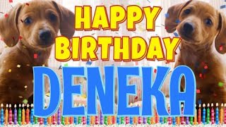 Happy Birthday Deneka Funny Talking Dogs What Is Free On My Birthday