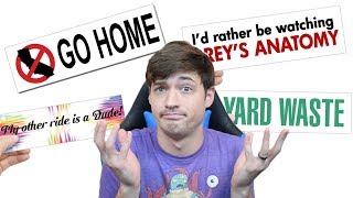 Why Do People Use Bumper Stickers?