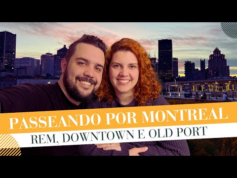 🇨🇦 Como Ir de Brossard Para Downtown Montreal de REM - Um Dia Comigo Passeando por Montreal