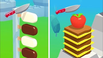 Slice It All Game! Satisfying and Relaxing ASMR Slicing Video