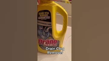 Drano Max Gel Drain Clog Remover and Cleaner for Shower or Sink Drains, Unclogs and Removes #ad