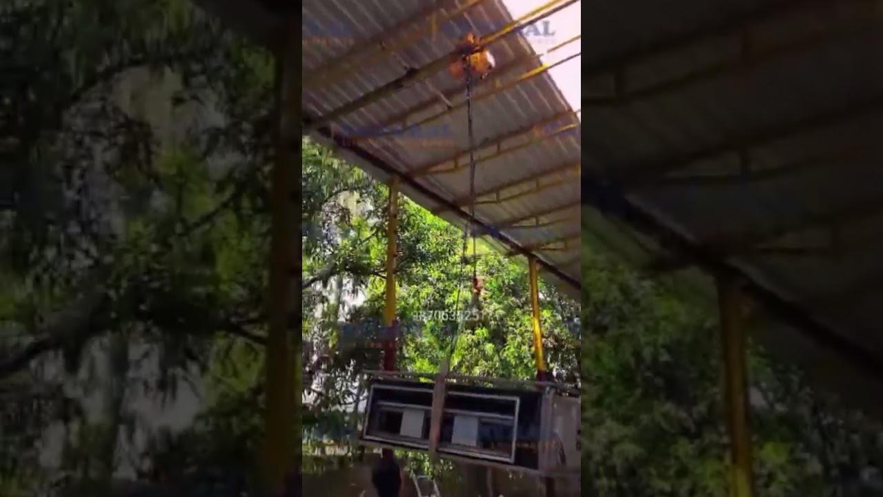 Electric Chain Hoist with Electric Trolley Brand : Powerhorse ® 