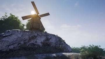 UE4 Windmill Scene