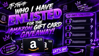 Who Is Enlisted for the $100 Amazon Gift Card Giveaway! 👀 Who Is Enlisted for the $100 Amazon Gift Card Giveaway! 👀