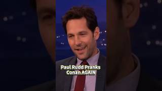 Paul Rudd Pranks Conan AGAIN with the Legendary Mac and Me Clip!