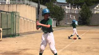 20130503ﾊﾞｯﾃｨﾝｸﾞﾌｫｰﾑ7新作こども会　少年野球　川崎市高津区