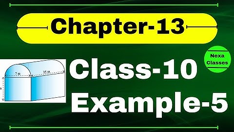 Example5 Chapter 13 Class10 || Class10 Ch 13 NCERT Example5 || Chapter13 Example5 Class10 Math