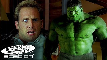 Hulk Attacks Major Talbot | Hulk | Science Fiction Station