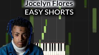 Xtentacion - Jocelyn Flores Easy Piano Tutorial