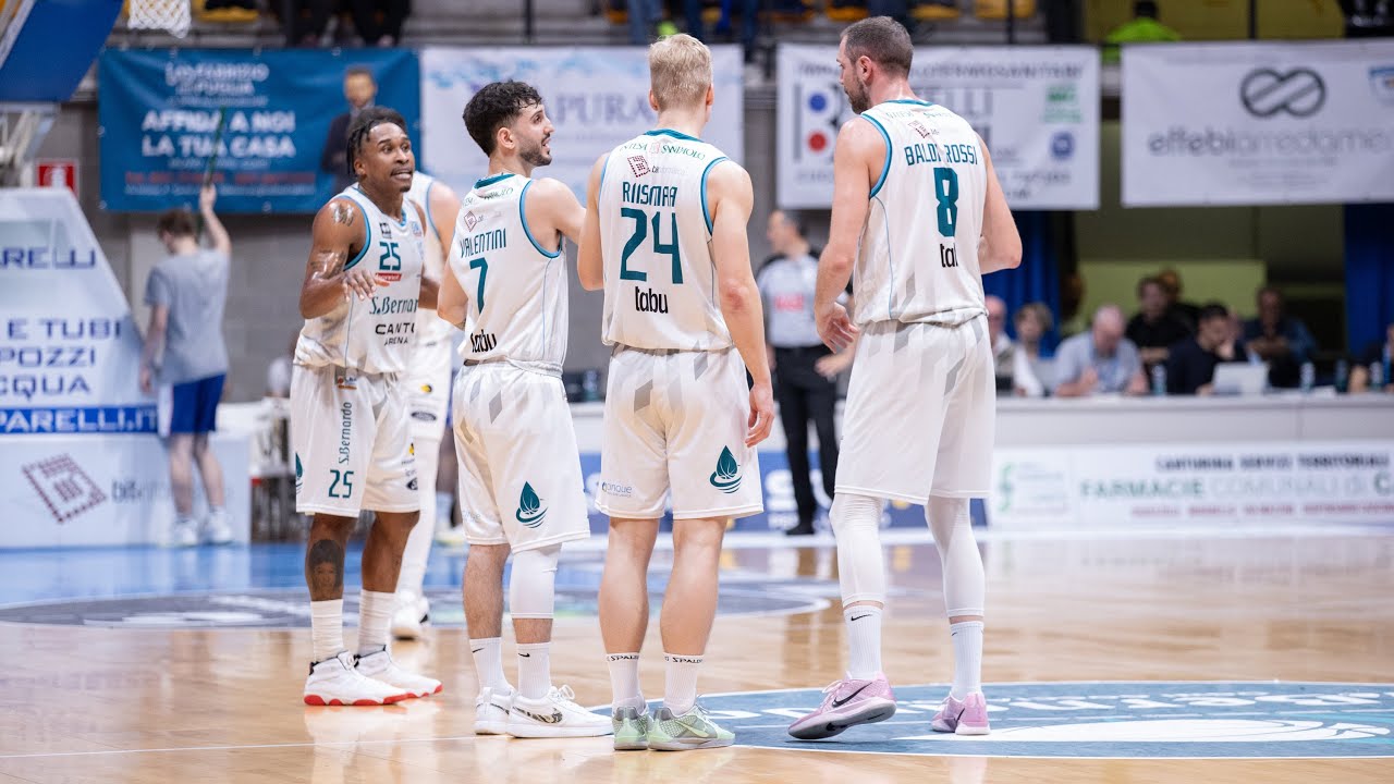 38^Giornata: Acqua S.Bernardo Cantù - Elachem Vigevano 75-79