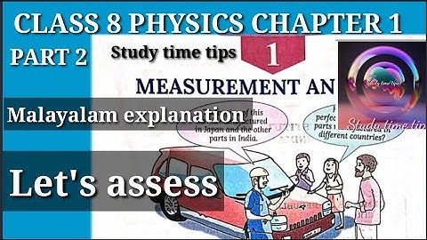class 8 physicsI chapter 1I Measurement and units part 2I Let